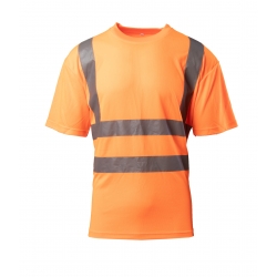 Koszulka ostrzegawcza odblaskowa Brixton Flash żółty/pomarańczowy